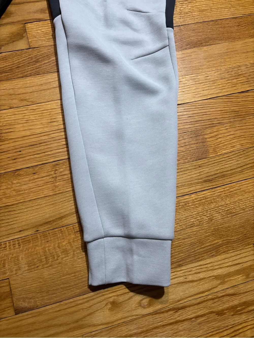 Nike Tech Fleece Tapered Jogger Sweatpants gray lime green men’s sz XXL-tall new - Picture 3 of 8